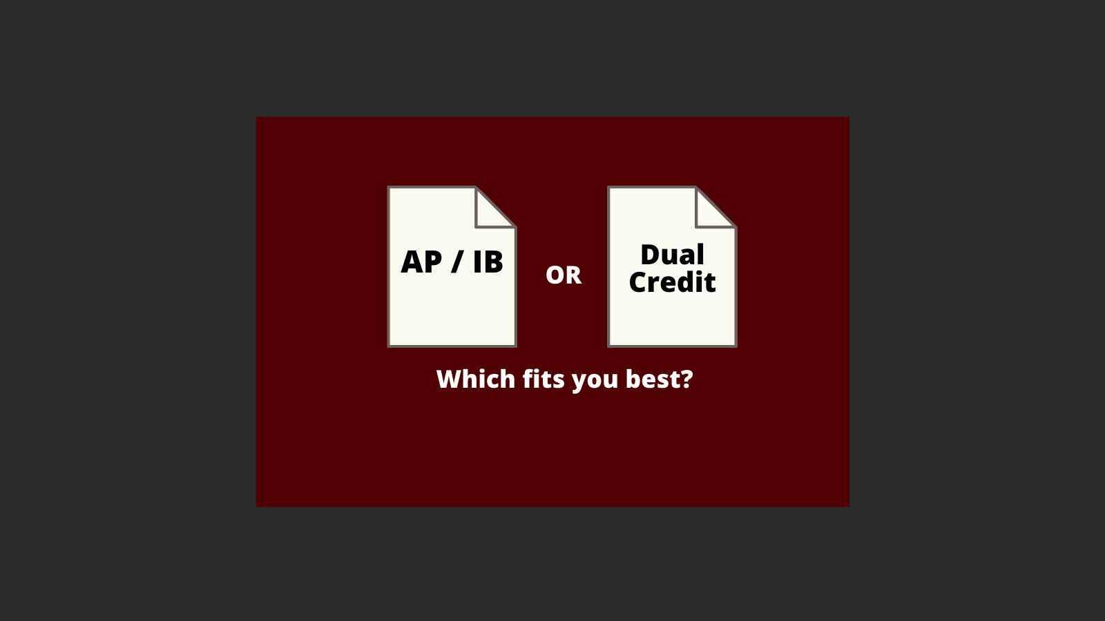 Teaser image for AP, IB, or DC: Which Fits You Best?